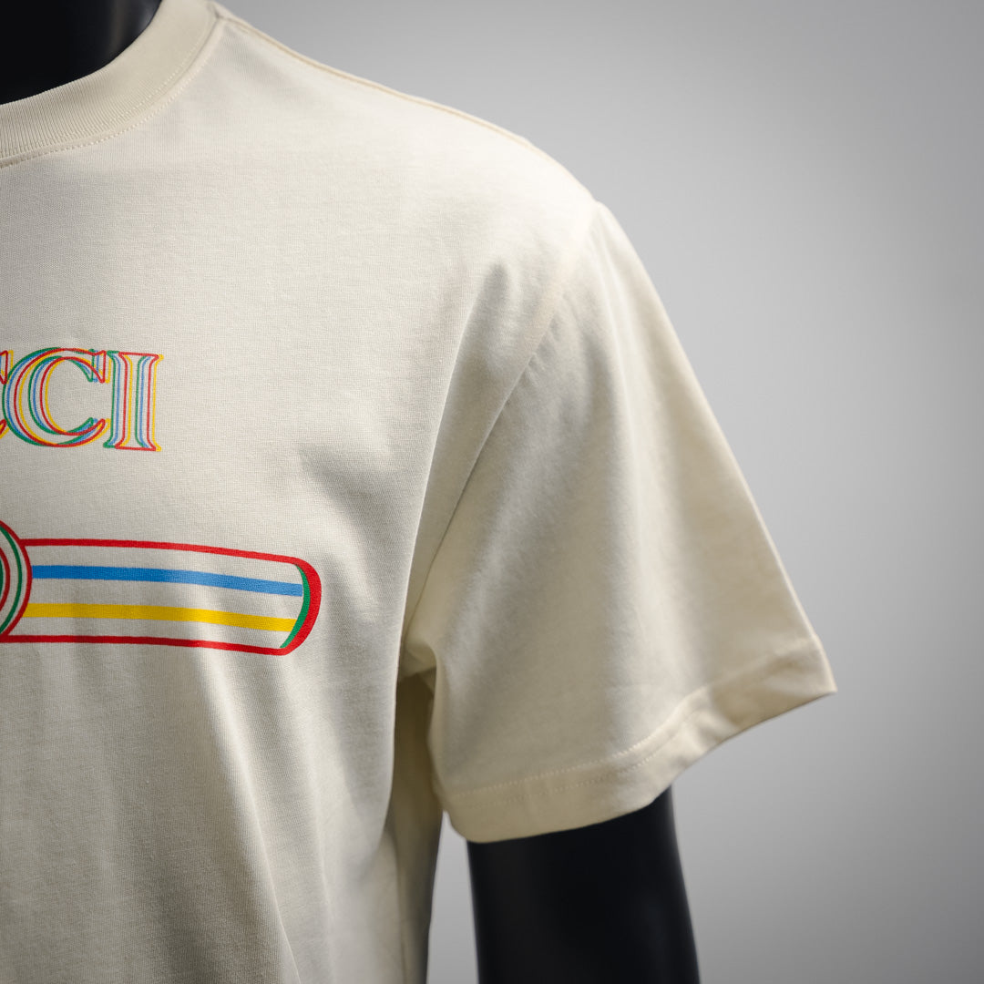 Gucc 25ss printed t-shirt