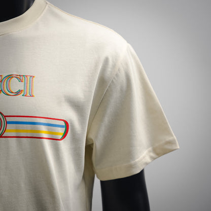 Gucc 25ss printed t-shirt