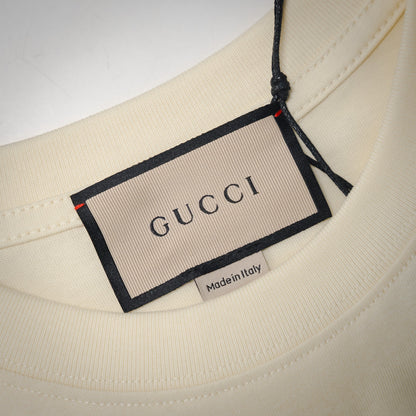 Gucc 25ss printed t-shirt