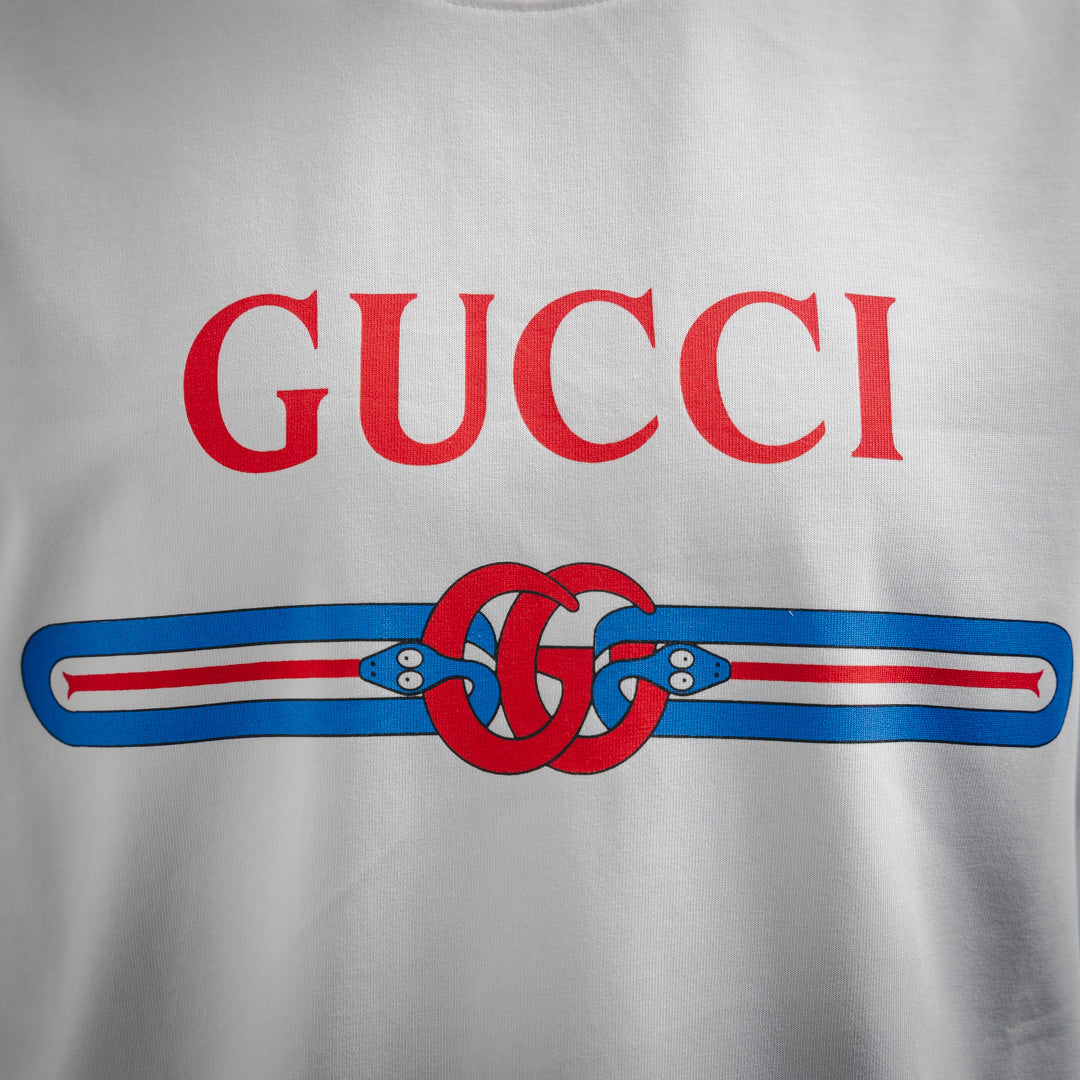 Guc 25ss printed t-shirt