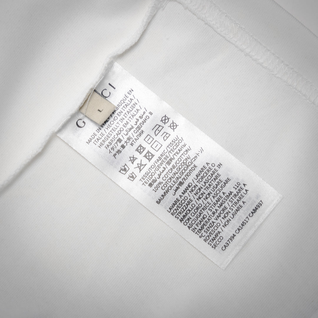 Guc 25ss printed t-shirt