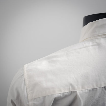 Burber patches buttons shirt