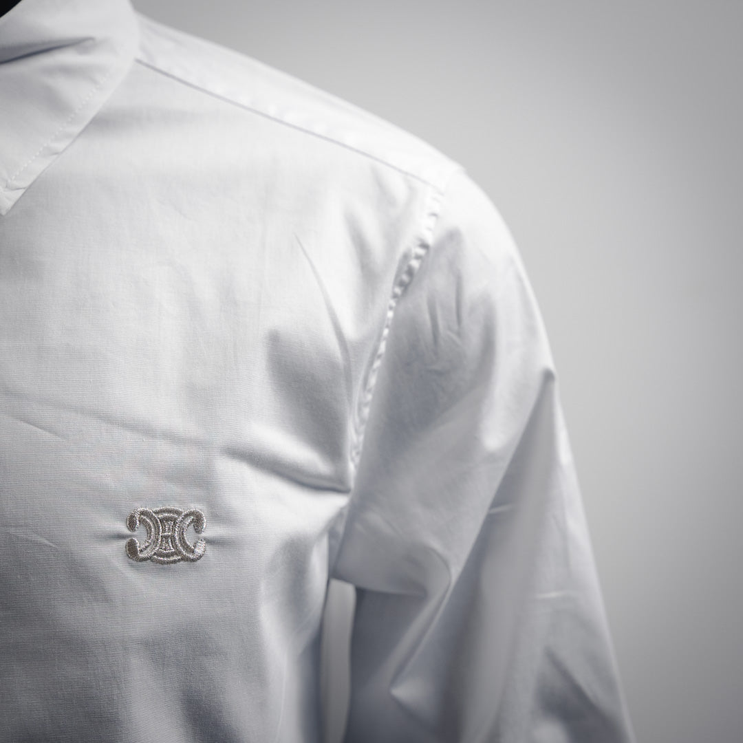 Celin embroidered buttons shirt