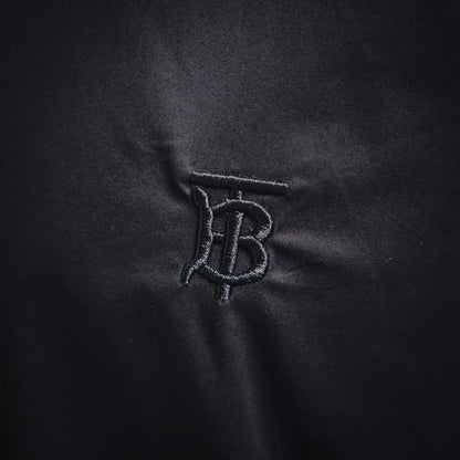Burber embroidered buttons shirt