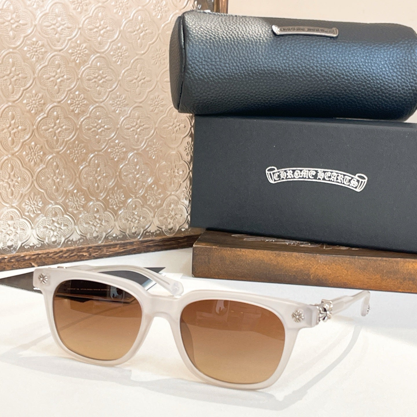 Chrome sunglasses
