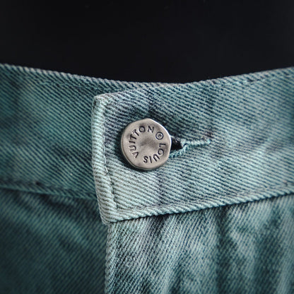 1V 24fw embroidered jeans