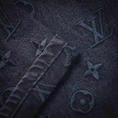 1V 24fw embroidered jeans