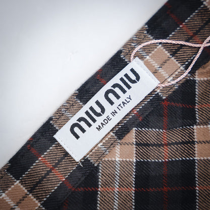 miu men womens wool buttons shirt