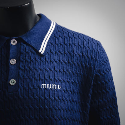 miu 24fw knitted sweater