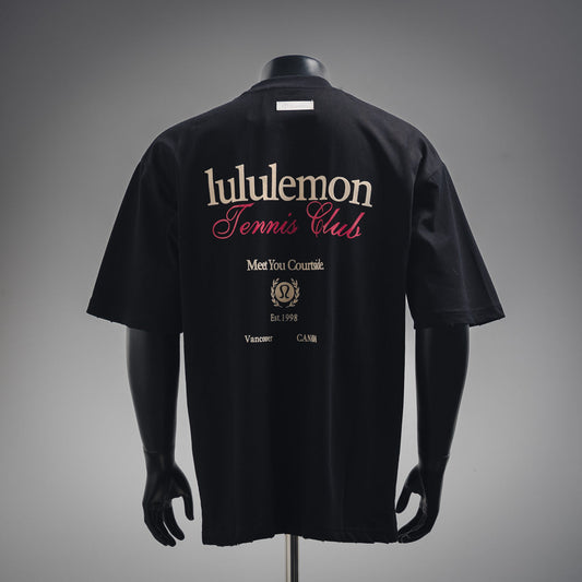 lululem 25ss embroidered t-shirt