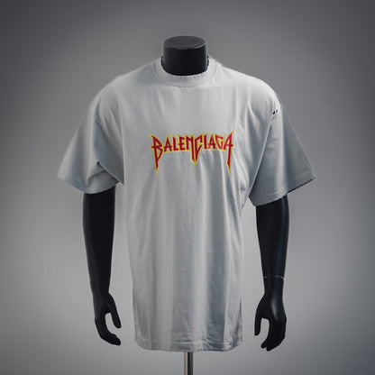 balen 25ss crack printed t-shirt