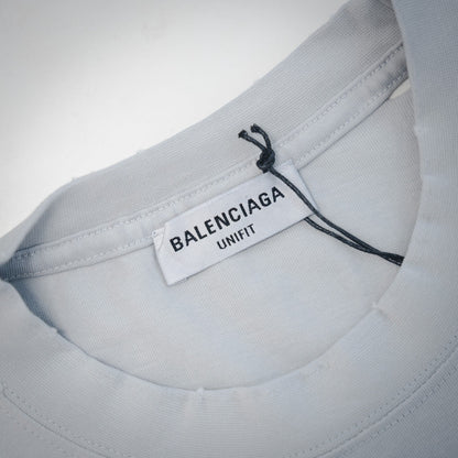 balen 25ss crack printed t-shirt