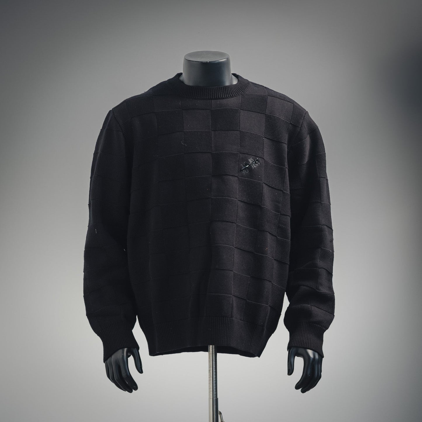 1V men womens knitted sweater