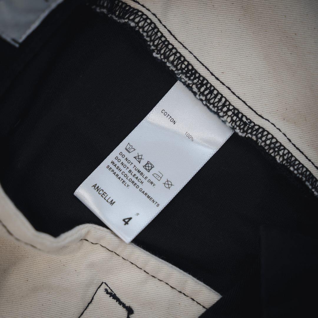 ancel 25ss men womens jeans