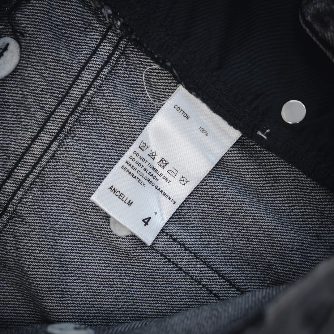 ancel 25ss men womens jeans