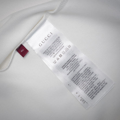 guc 25ss printed polo shirt