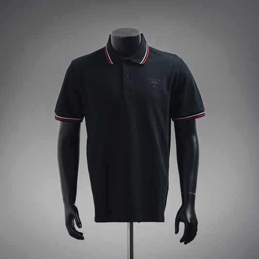 Pra 25ss embroidered polo