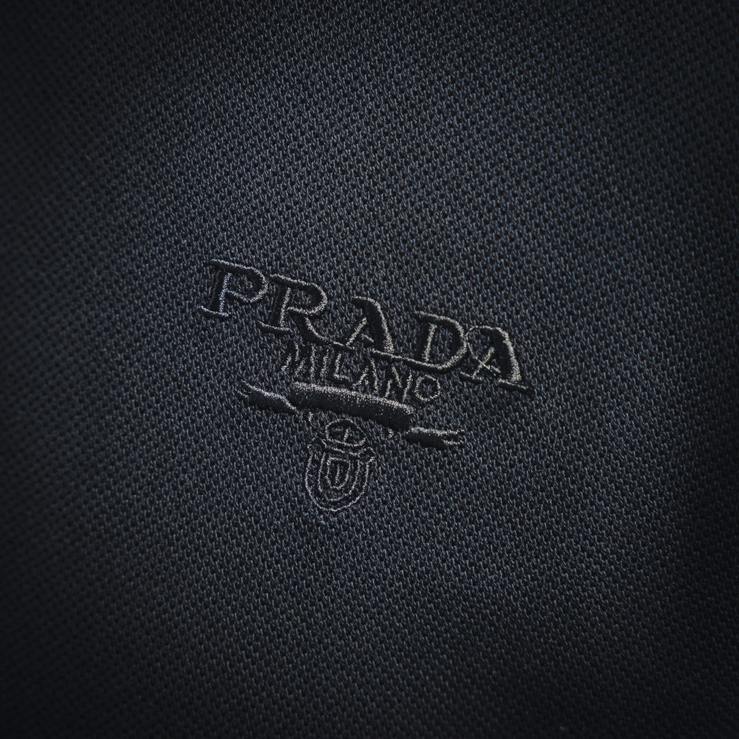 Pra 25ss embroidered polo