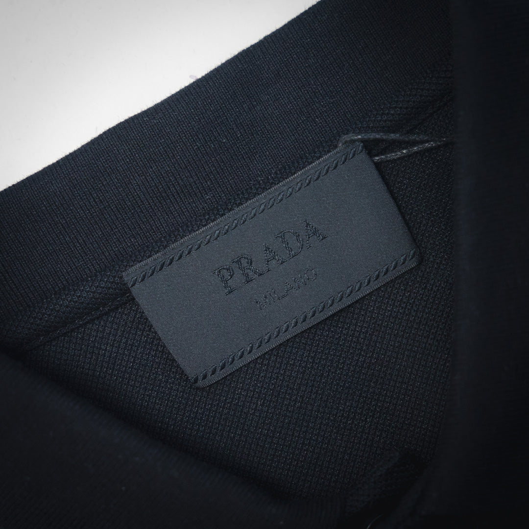 Pra 25ss embroidered polo
