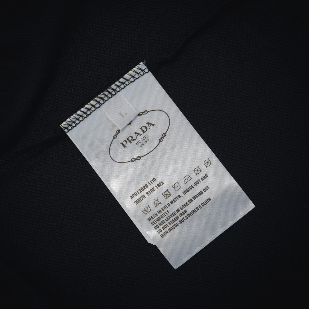 Pra 25ss embroidered polo