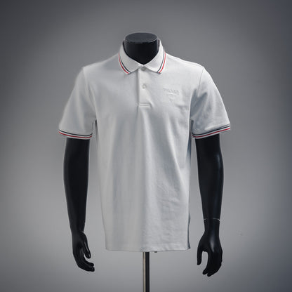 Pra 25ss embroidered polo