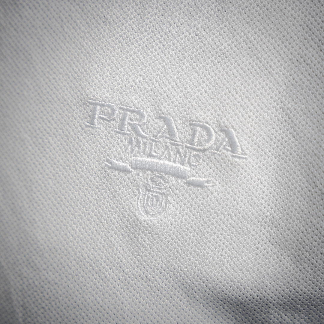 Pra 25ss embroidered polo