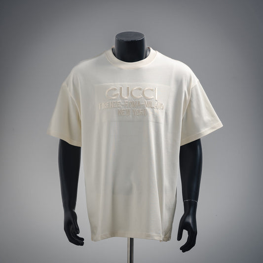 guc 25ss embroidered t-shirt