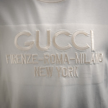 guc 25ss embroidered t-shirt