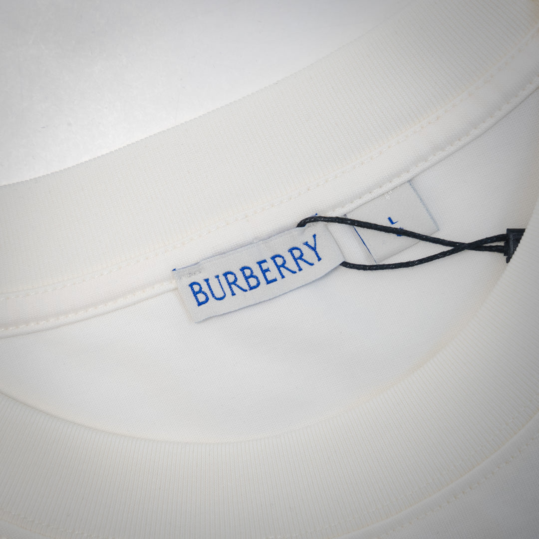 Burber 25ss embroidered t-shirt