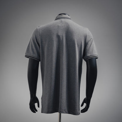 zegn embroidered polo shirt