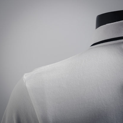 zegn embroidered polo shirt