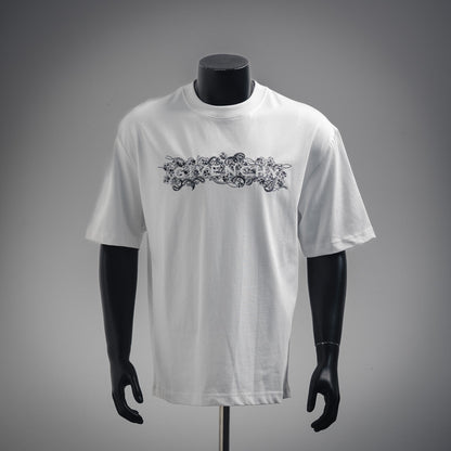 given 25ss embroidered t-shirt