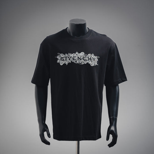 given 25ss embroidered t-shirt