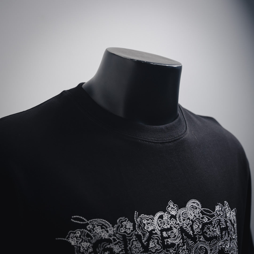 given 25ss embroidered t-shirt