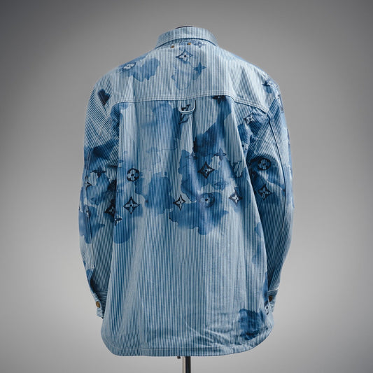 1V men womens denim shirt jacket