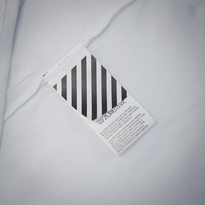 off whi 25ss tape t-shirt