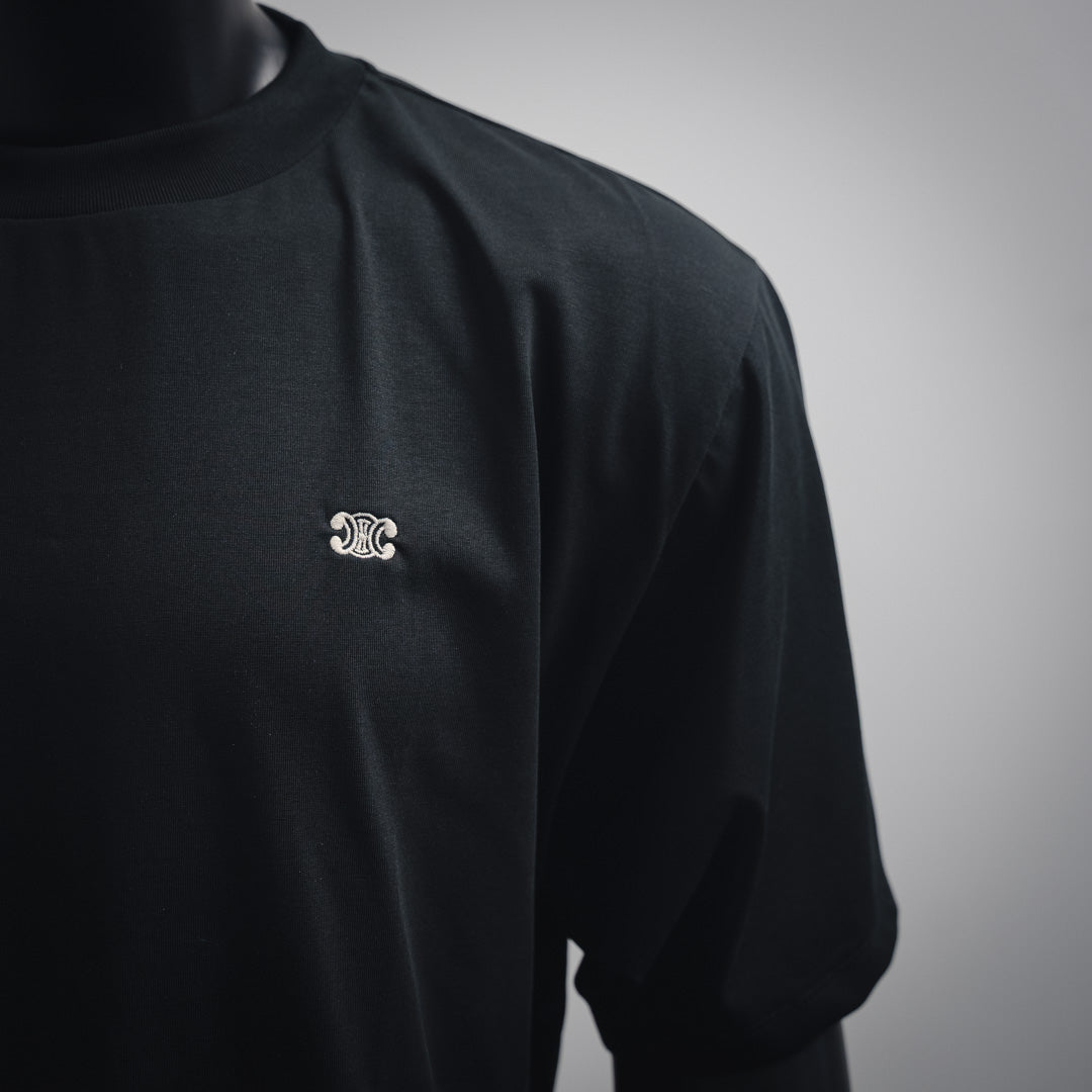 celin 23ss embroidered t-shirt