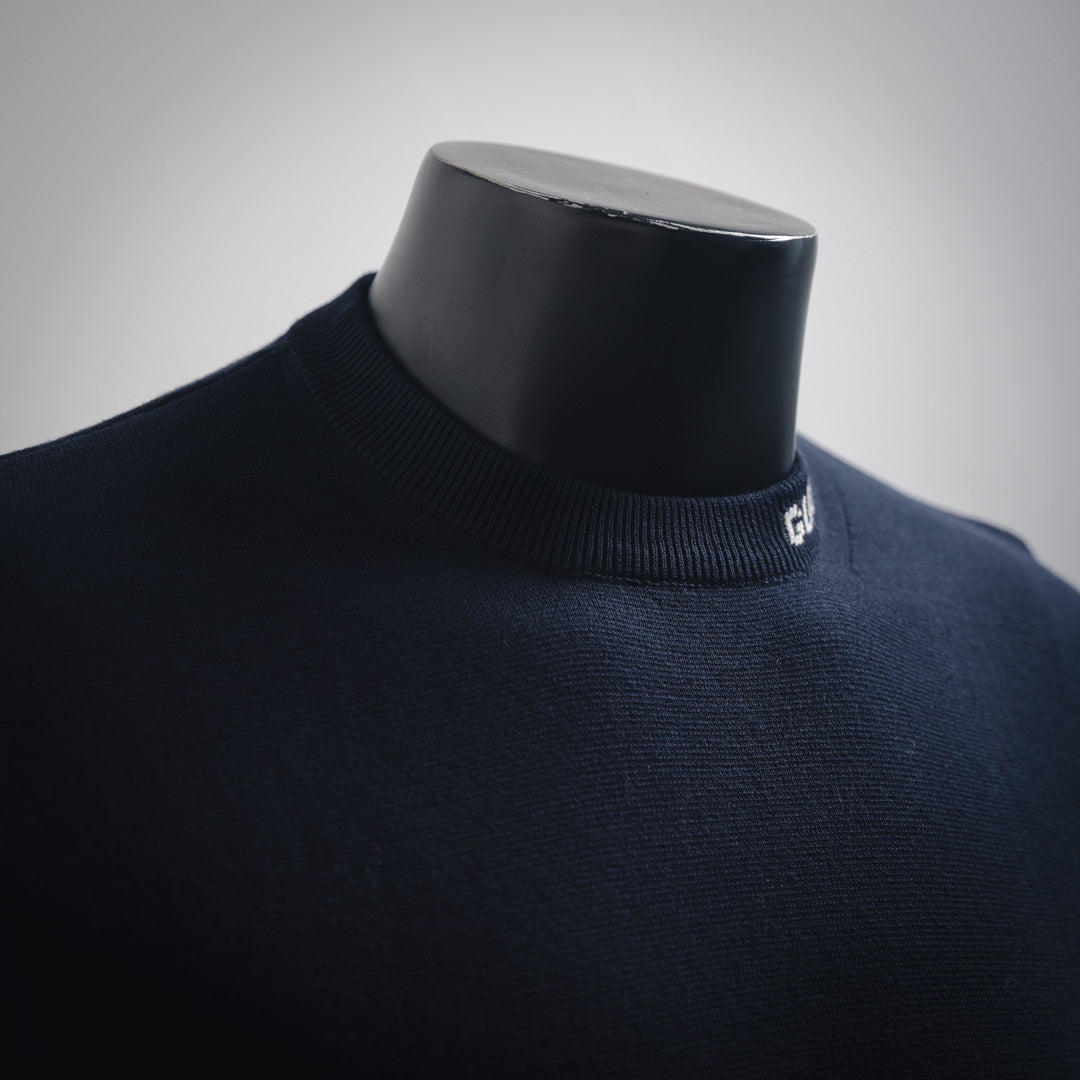 guc jacquard knitted t-shirt