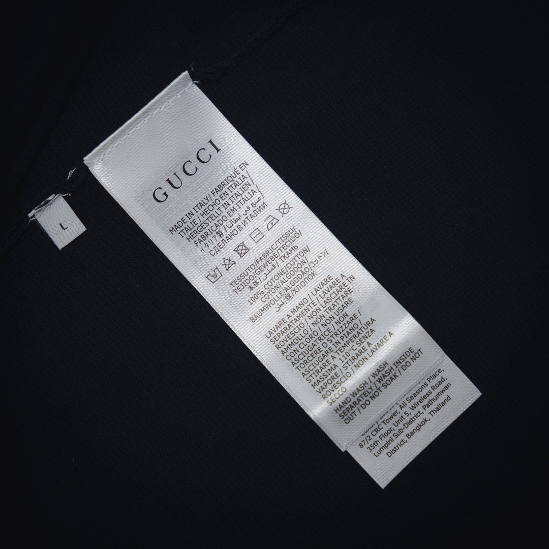 guc jacquard knitted t-shirt