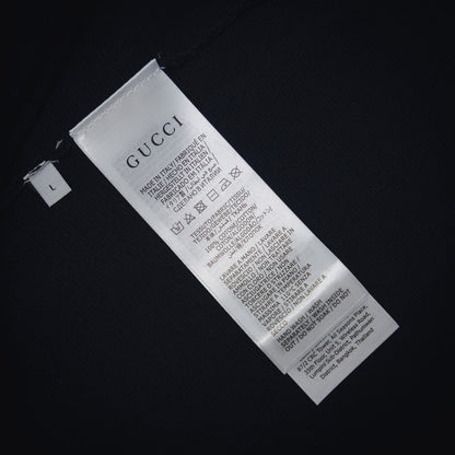 guc jacquard knitted t-shirt