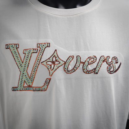 1V 25SS rhinestone t-shirt