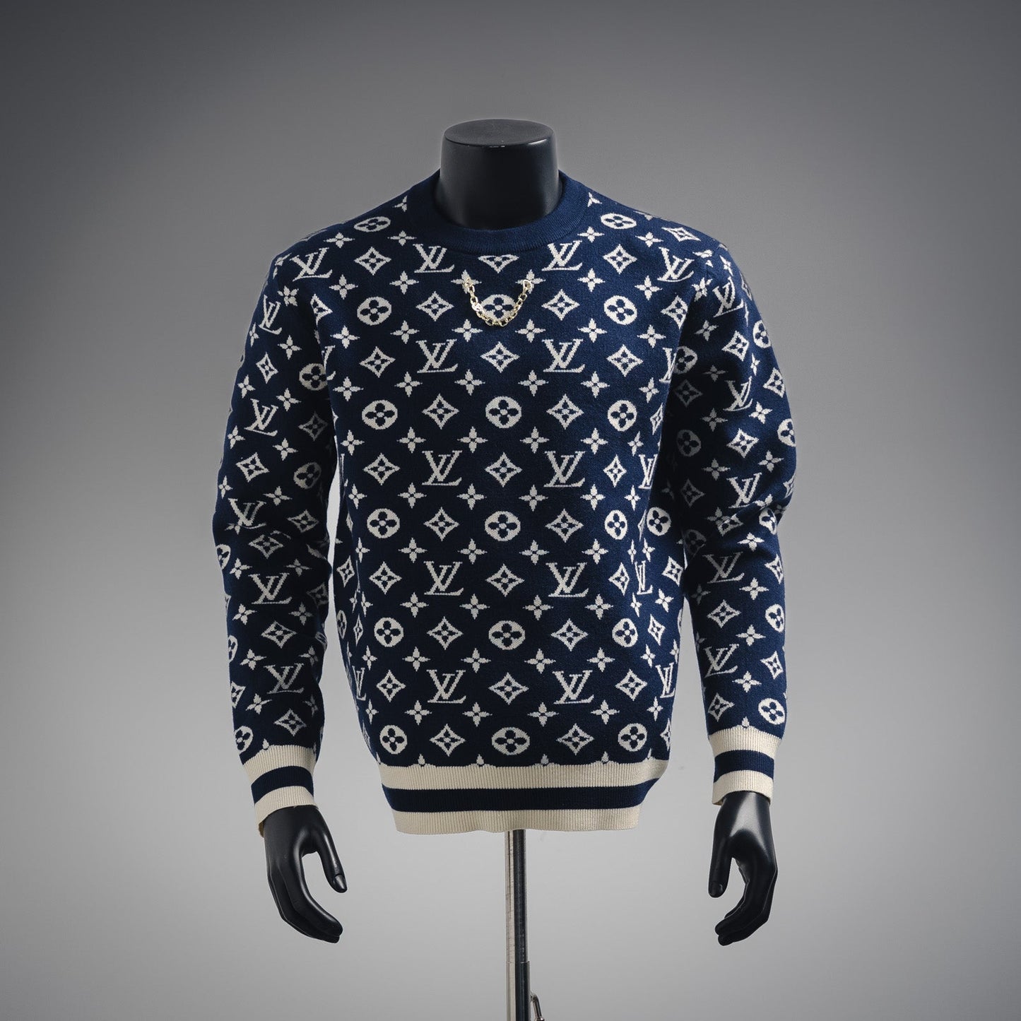 1V men womens jacquard sweater