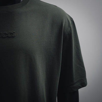 Guc 25ss embroidered t-shirt