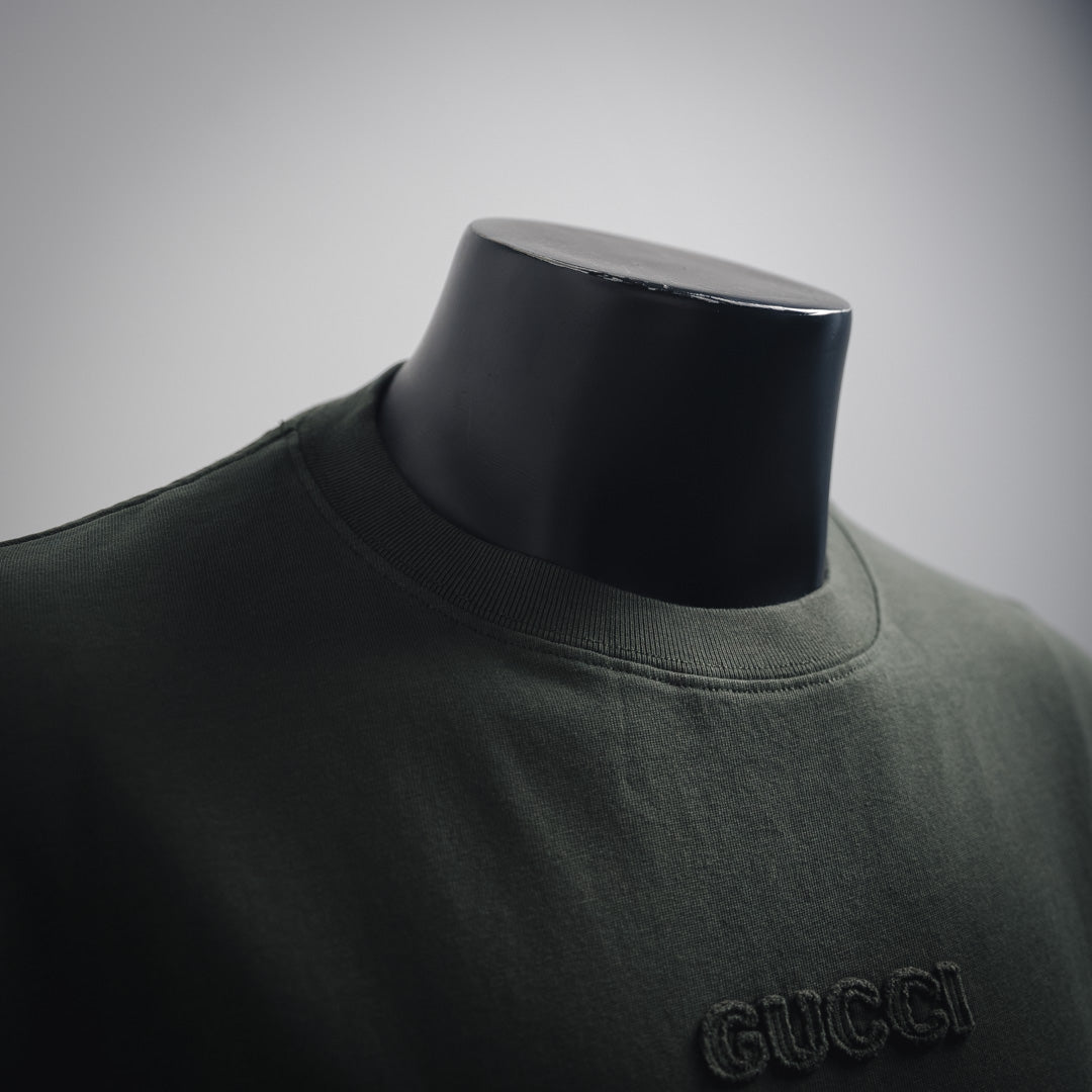 Guc 25ss embroidered t-shirt