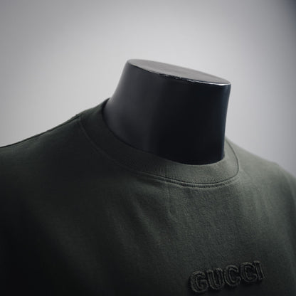 Guc 25ss embroidered t-shirt