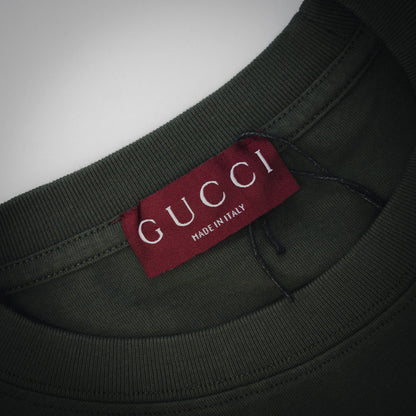 Guc 25ss embroidered t-shirt