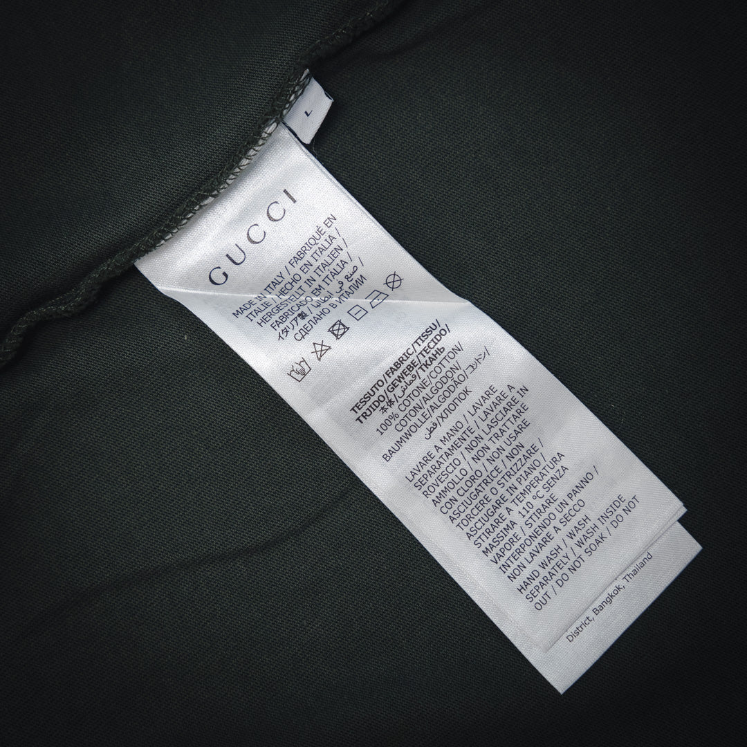 Guc 25ss embroidered t-shirt