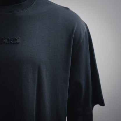 Guc 25ss embroidered t-shirt