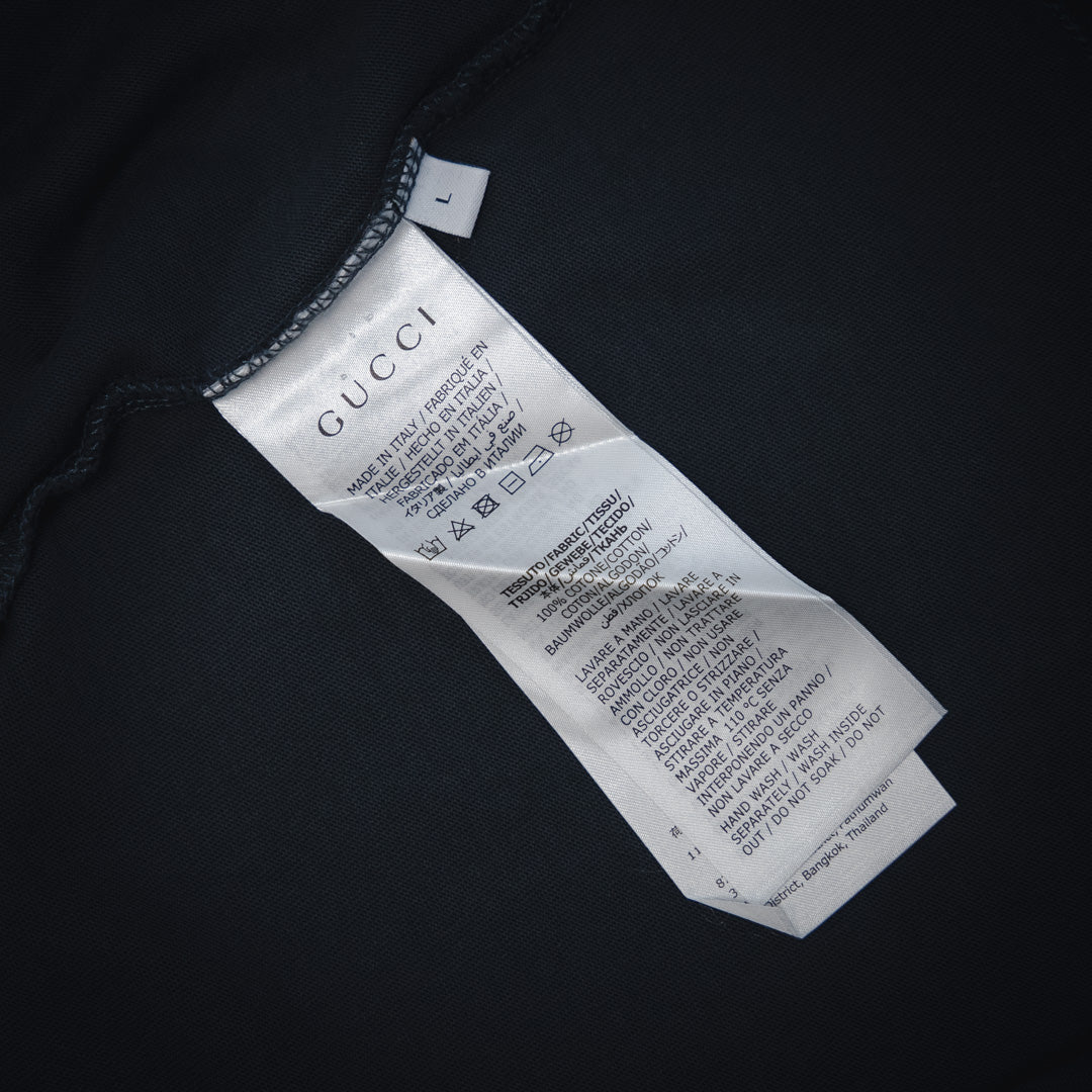Guc 25ss embroidered t-shirt