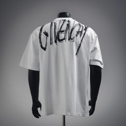given printed t-shirt